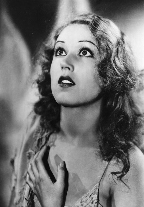 A promotional still of actress Fay Wray in King Kong (1933).